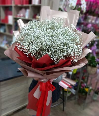 Букет цветов из: Гипсофила в Горноуральский