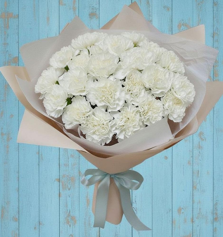 Букет цветов из: Гвоздики в Горноуральский