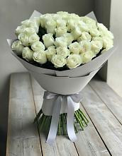 Букет 35 Белых роз в Горноуральский