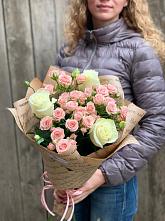Букет цветов из:  Розы #REPLACE_PRED# Горноуральский
