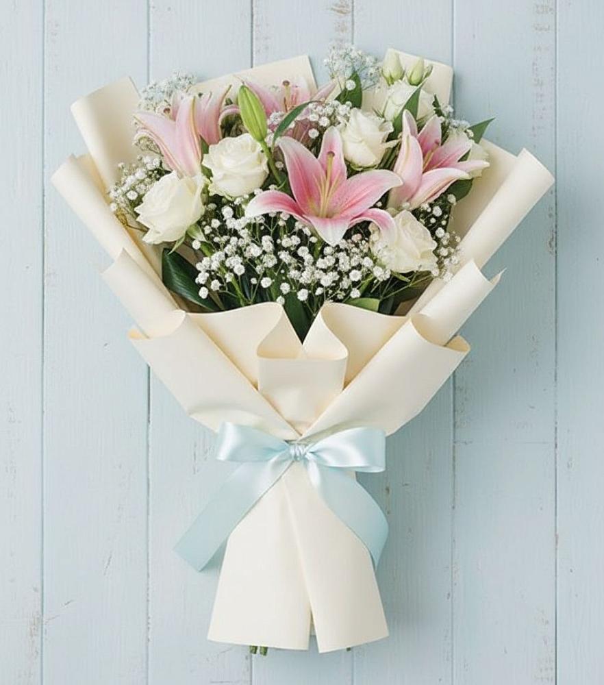 Букет цветов из: Лилии в Горноуральский