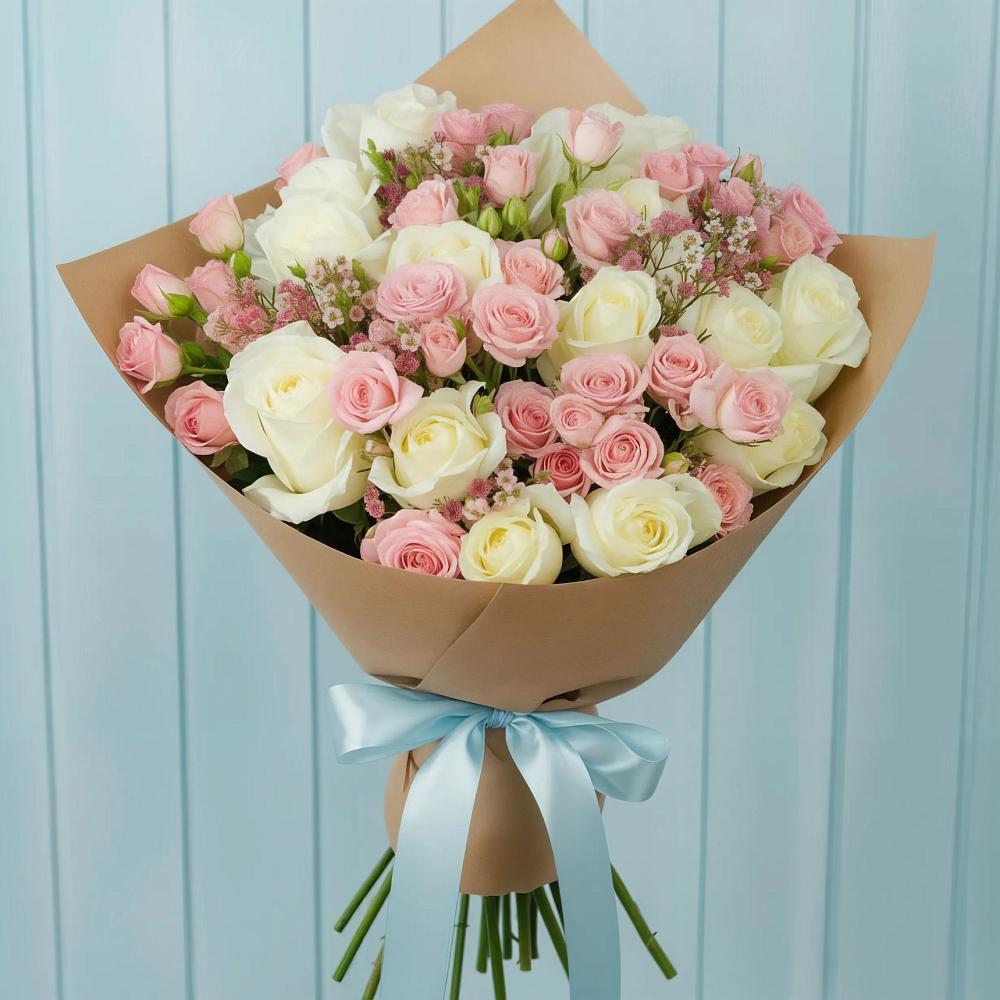 Букет цветов из: Розы в Горноуральский