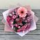 Букет цветов из: Розы, Герберы и Хризантемы в Горноуральский
