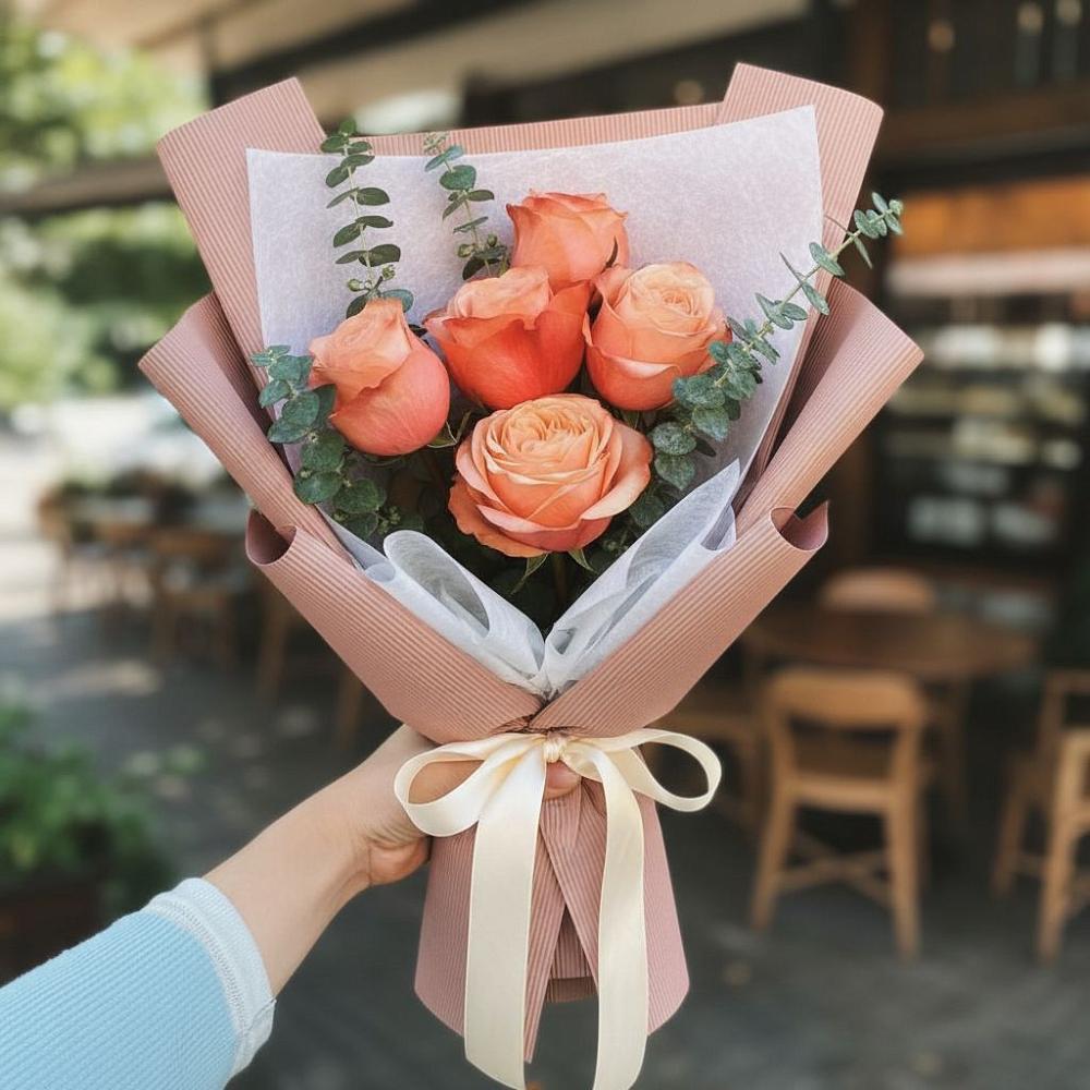 Букет цветов из: Розы в Горноуральский