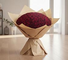 Букет 101 Красная роза в Горноуральский