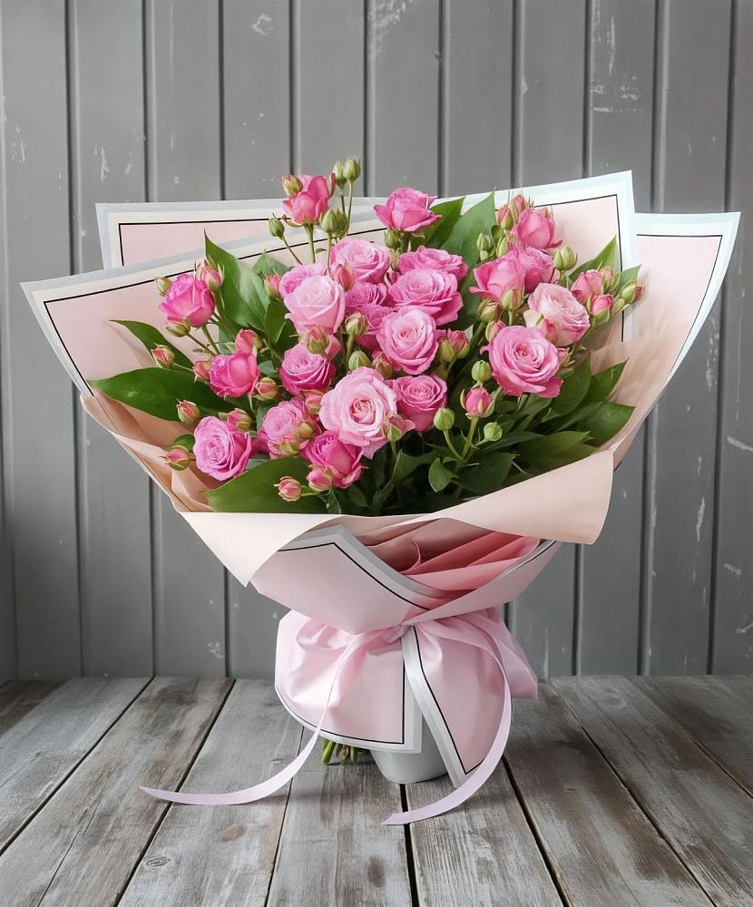 Букет Розовый кустик в Горноуральский
