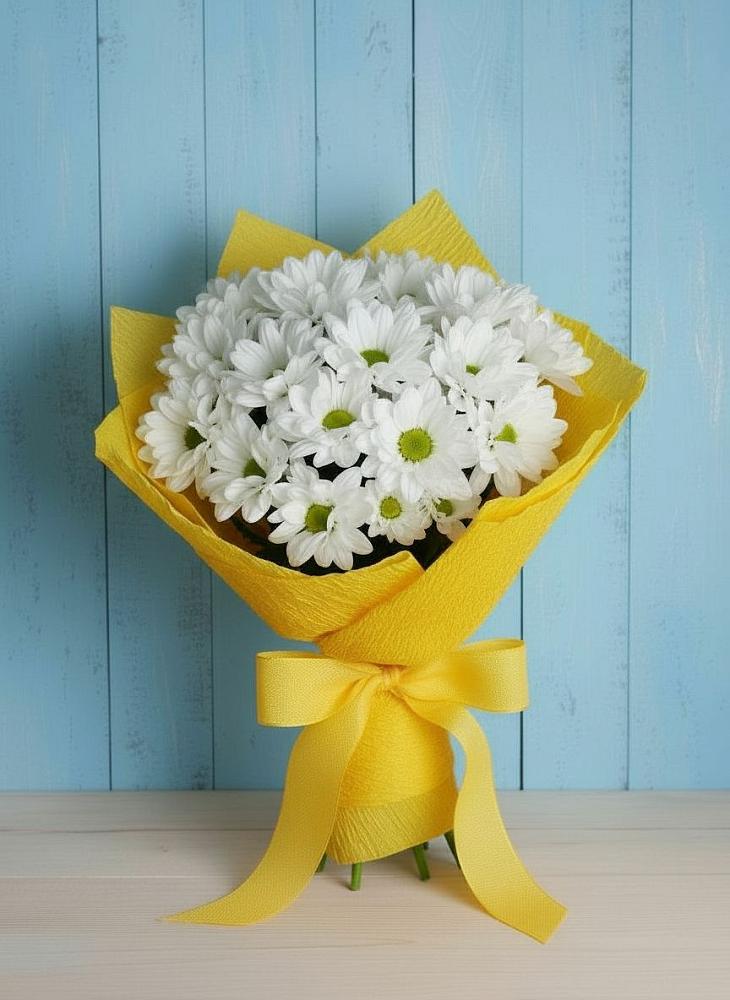 Букет цветов из: Хризантемы в Горноуральский