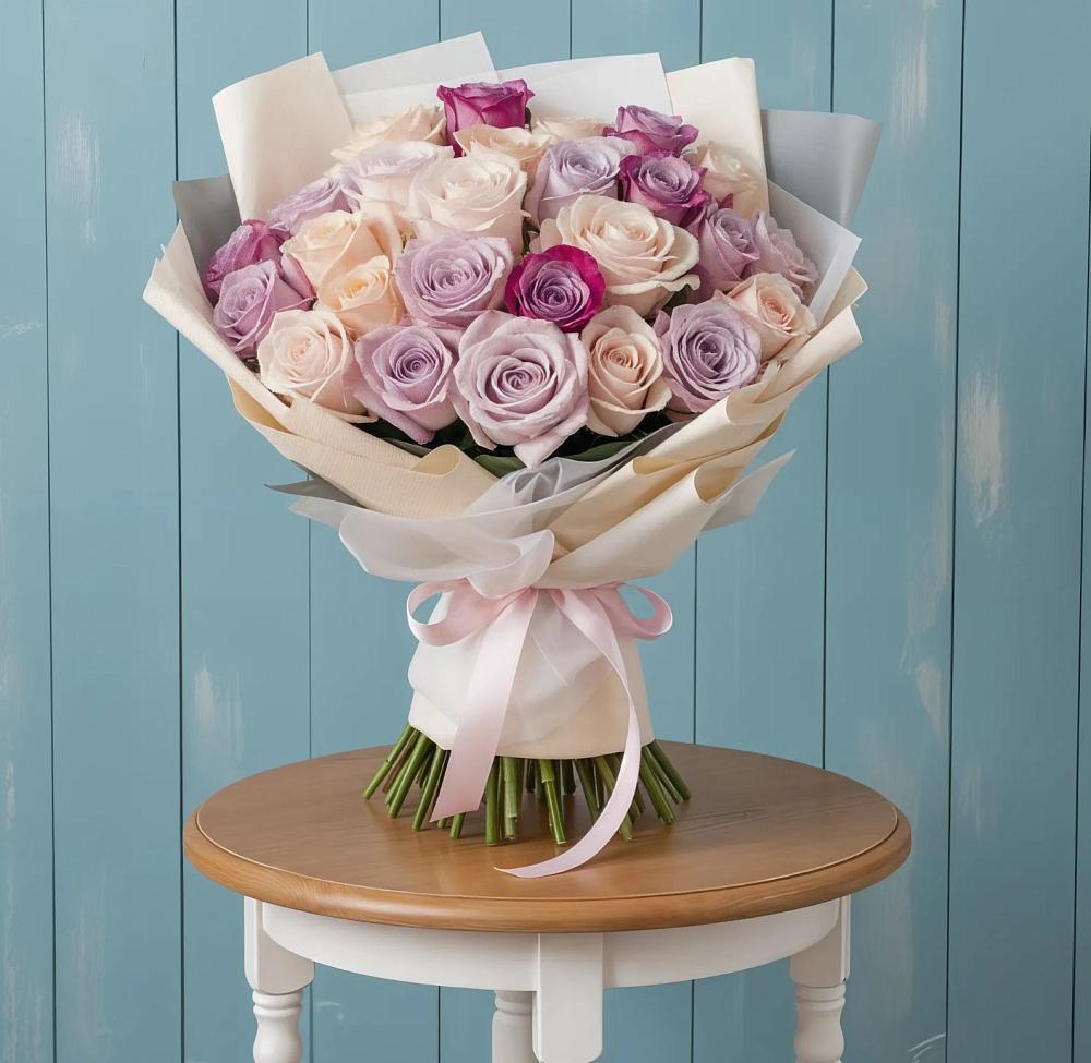 Букет цветов из: Розы в Горноуральский