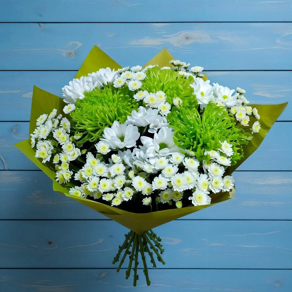 Букет цветов из: Хризантемы в Горноуральский