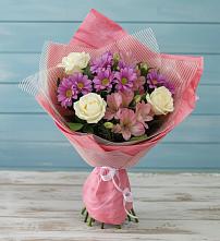 Букет цветов из:  Герберы в Горноуральский