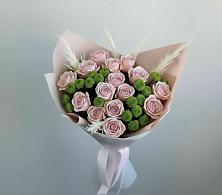 Букет цветов из:  Розы и Хризантемы #REPLACE_PRED# Горноуральский
