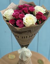 Букет цветов из:  Розы #REPLACE_PRED# Горноуральский