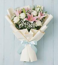 Букет цветов из:  Лилии #REPLACE_PRED# Горноуральский